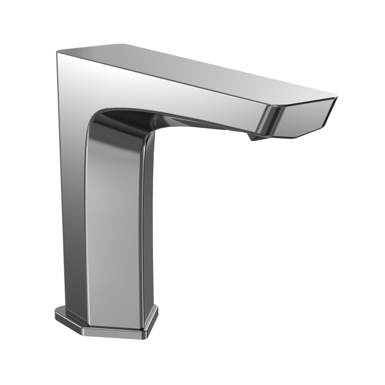 Toto GE ECOPOWER 20 Second Continuous Flow Touchless Bathroom Faucet 0.5 GPM with Mixing Valve in Polished Chrome