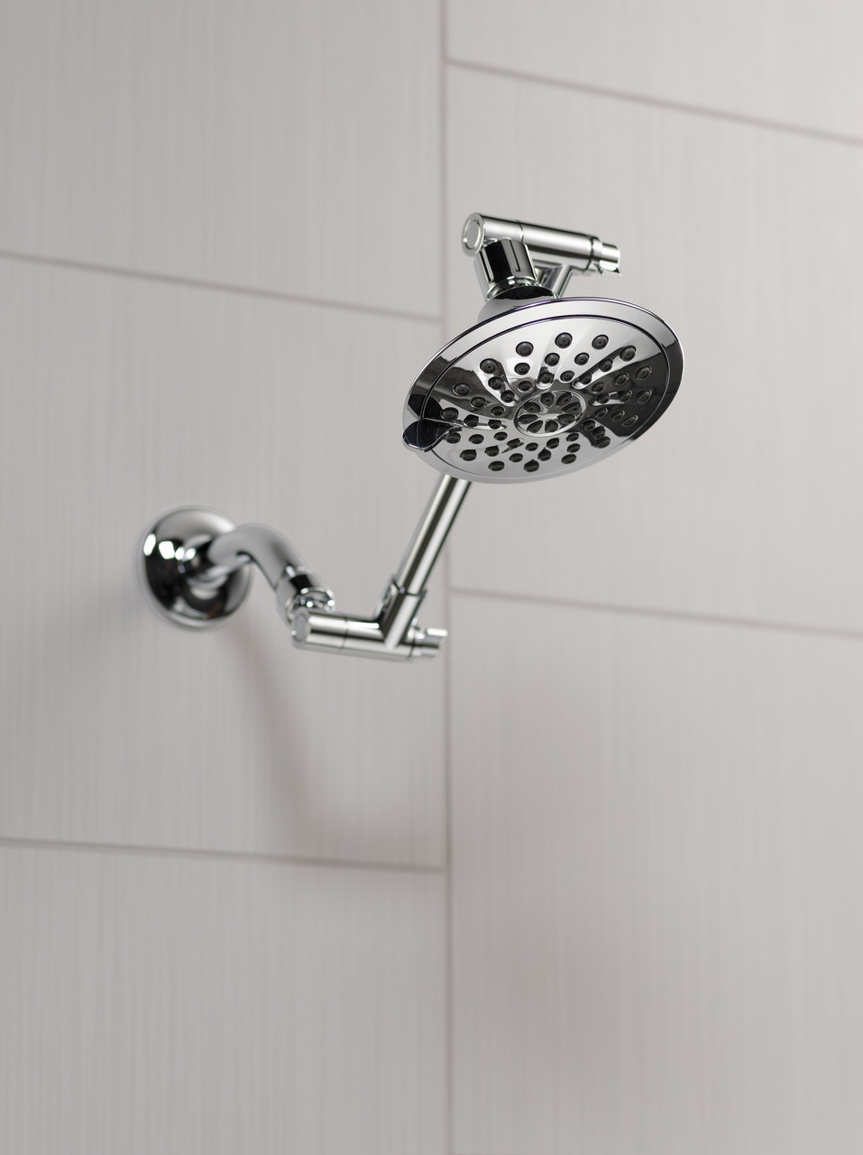 Peerless 76375C Universal Showering Components: 3-Setting Shower Head with Adjustable Arm: Chrome