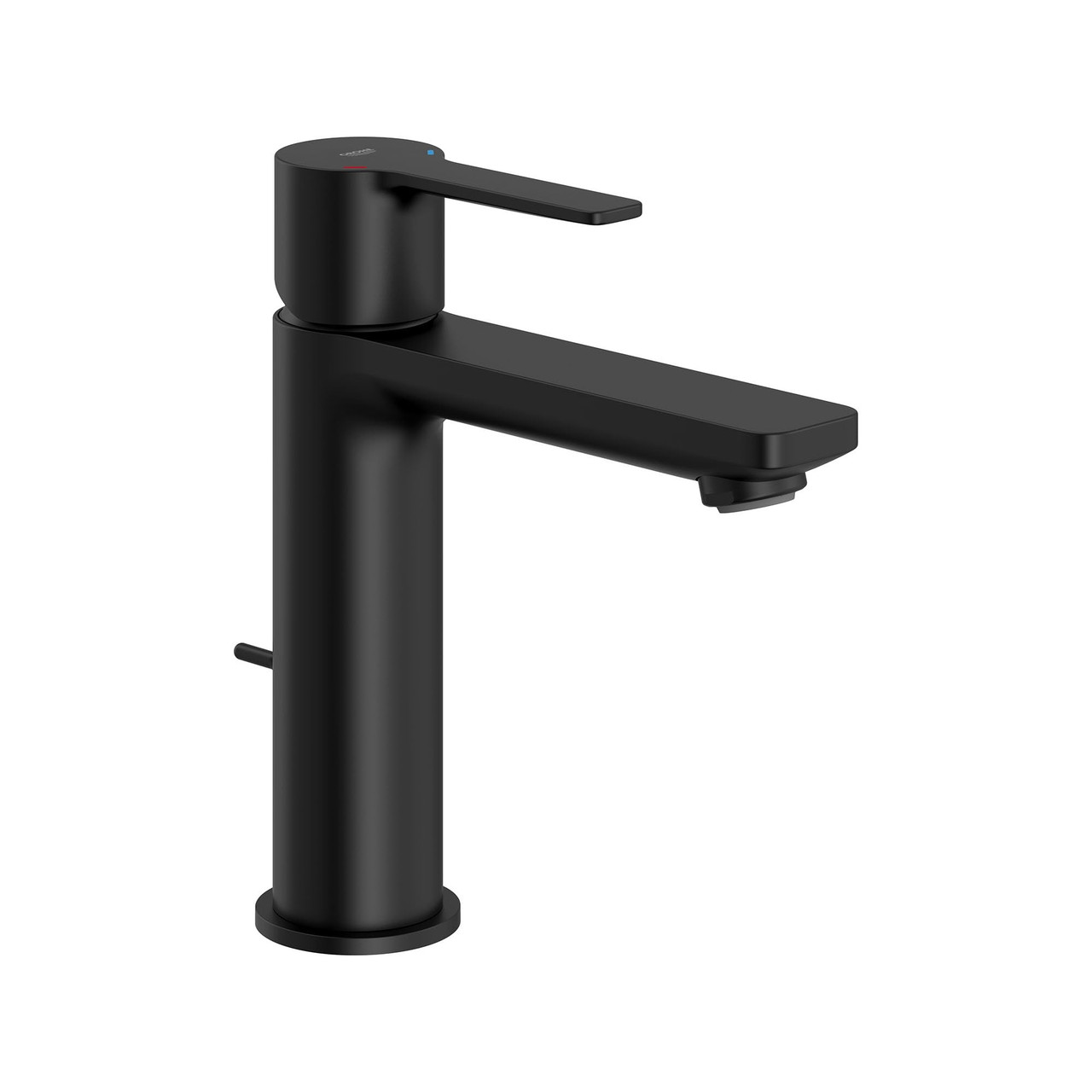 Grohe Lineare 195772431 4-Hole Single-Handle Deck Mount Roman Tub Faucet with 1.75 GPM Hand Shower in Matte Black
