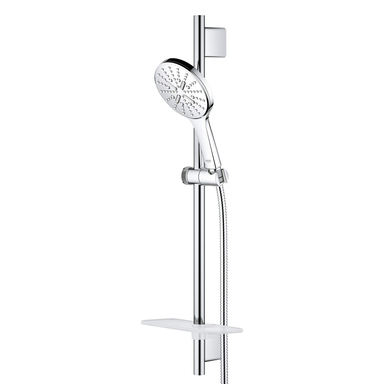 Grohe Rainshower 26547000 24" Shower Slide Bar Kit - 3 Sprays, 1.75 gpm in Grohe Chrome