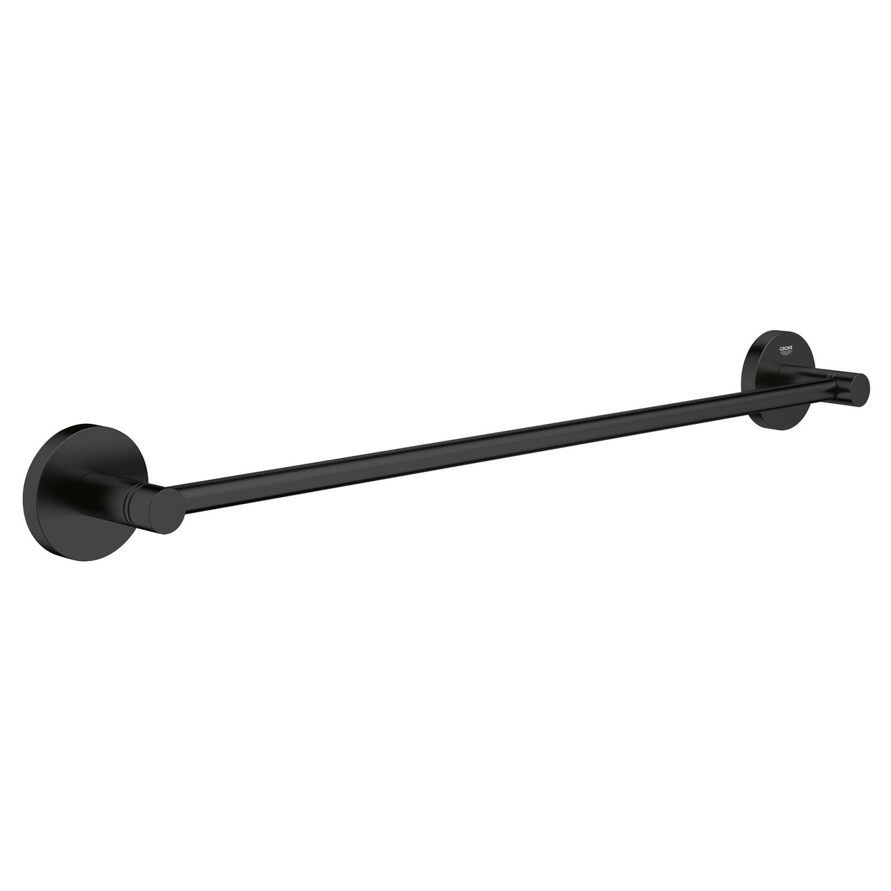 Grohe Essentials 406882431 18" Towel Bar in Matte Black