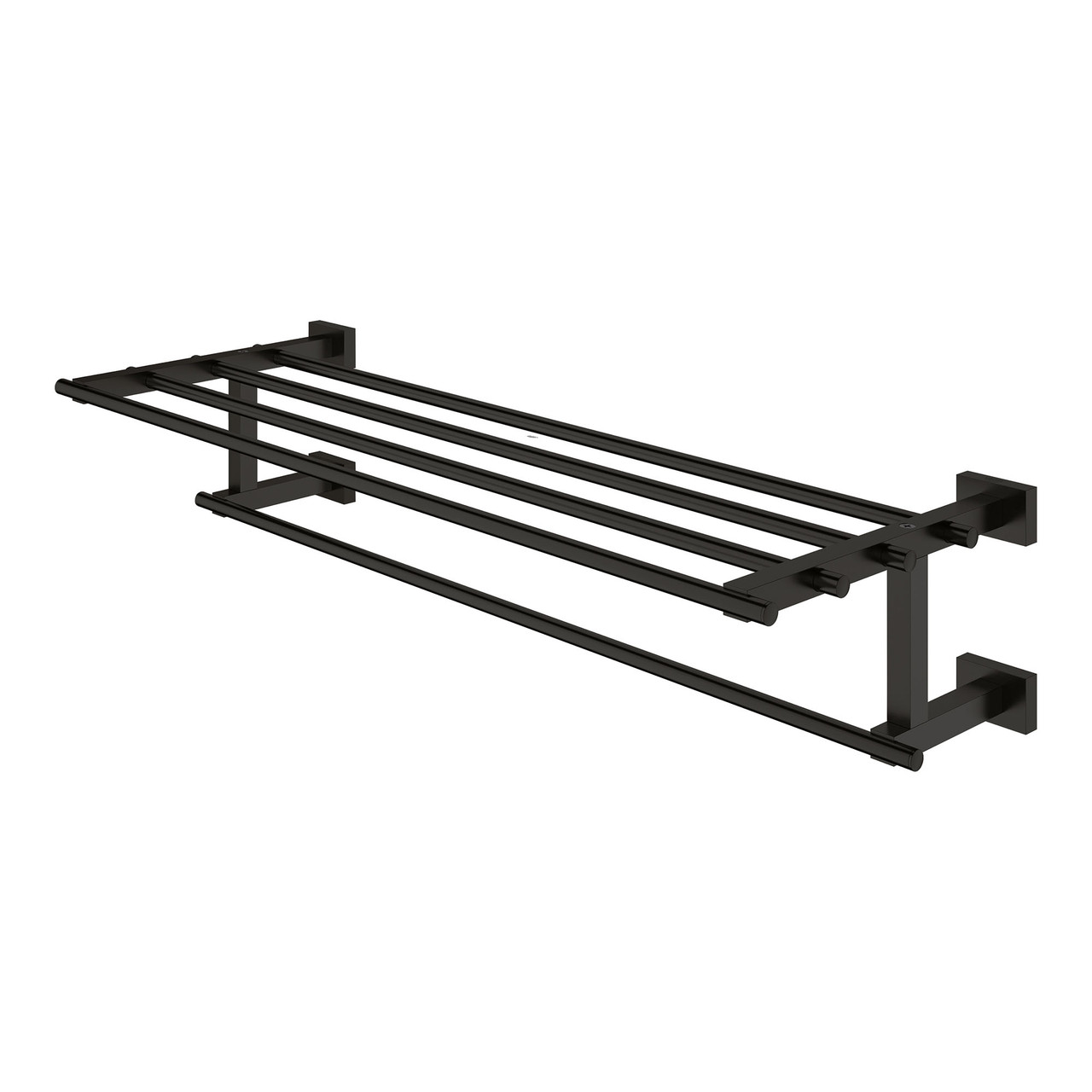 Grohe Essentials Cube 405122431 23 5/8" Multi-Towel Rack in Matte Black