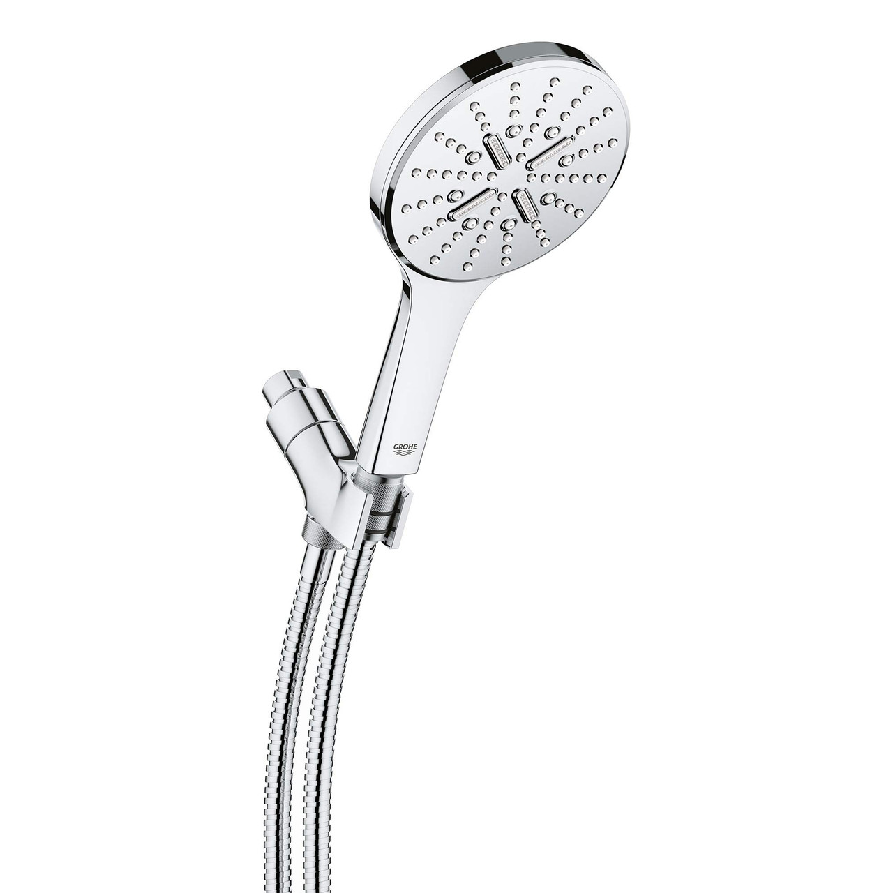 Grohe Rainshower 26604000 Hand Shower Kit - 3 Sprays, 1.75 gpm in Grohe Chrome