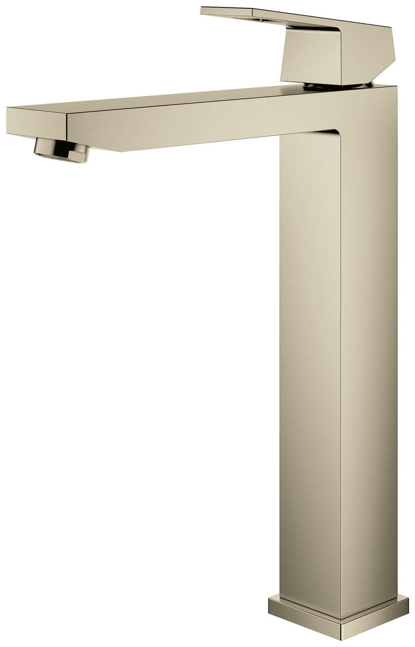 Grohe Eurocube 236712430 Single Hole Single-Handle Deck Mount Vessel Sink Faucet 1.2 GPM in Matte Black