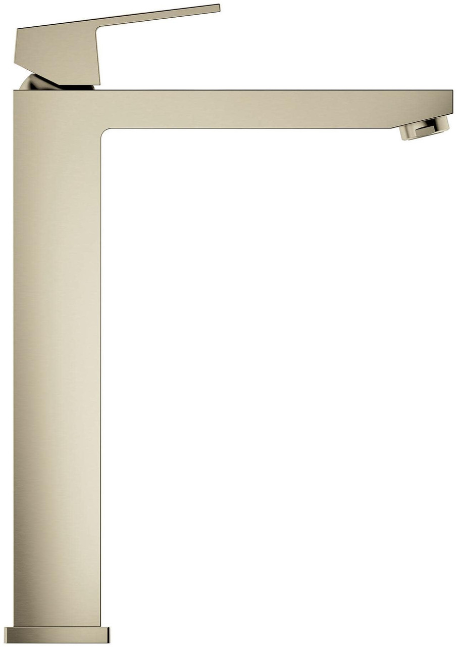 Grohe Eurocube 236712430 Single Hole Single-Handle Deck Mount Vessel Sink Faucet 1.2 GPM in Matte Black