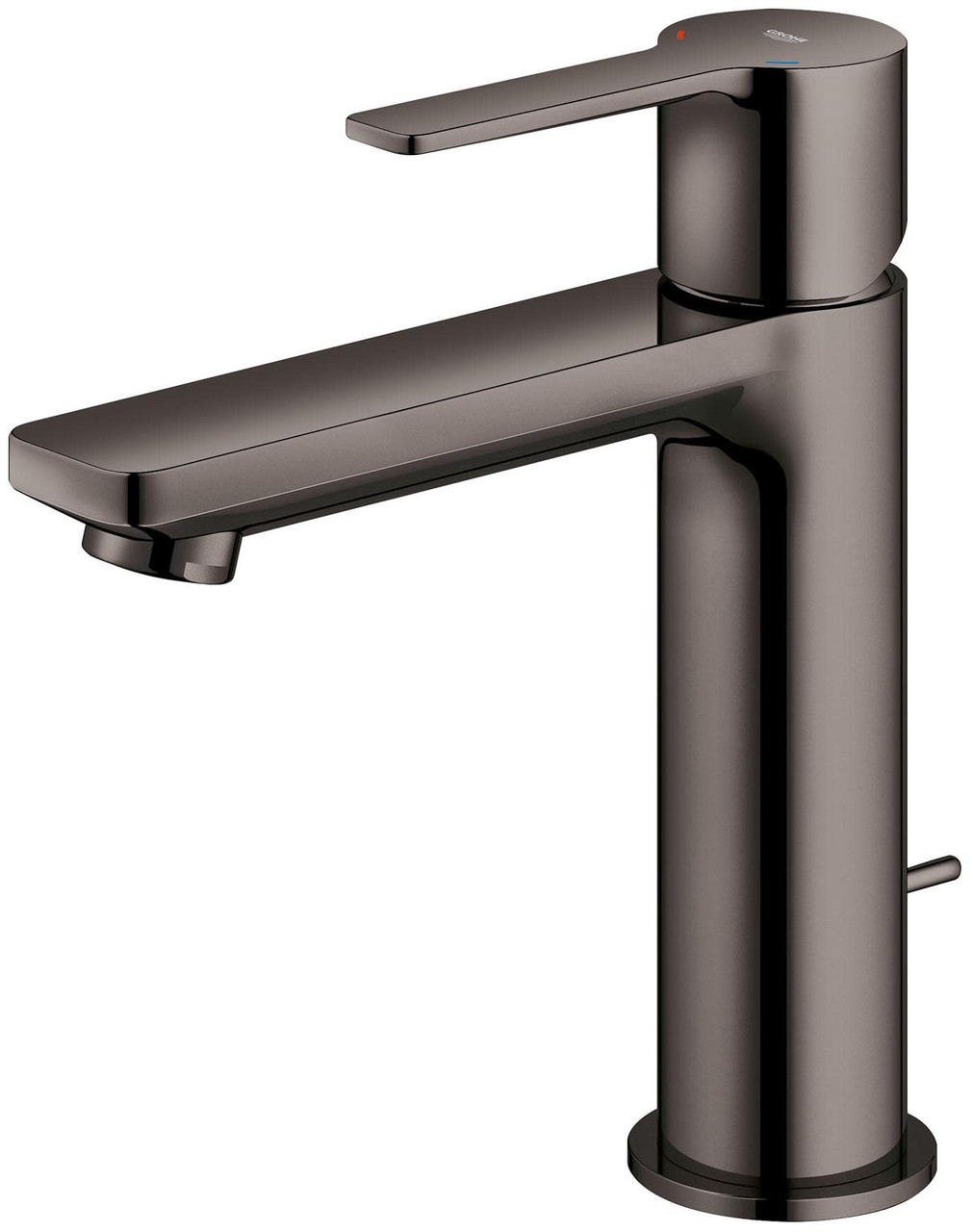 Grohe Lineare 23794243A Single Hole Single-Handle S-Size Bathroom Faucet 1.2 GPM in Matte Black