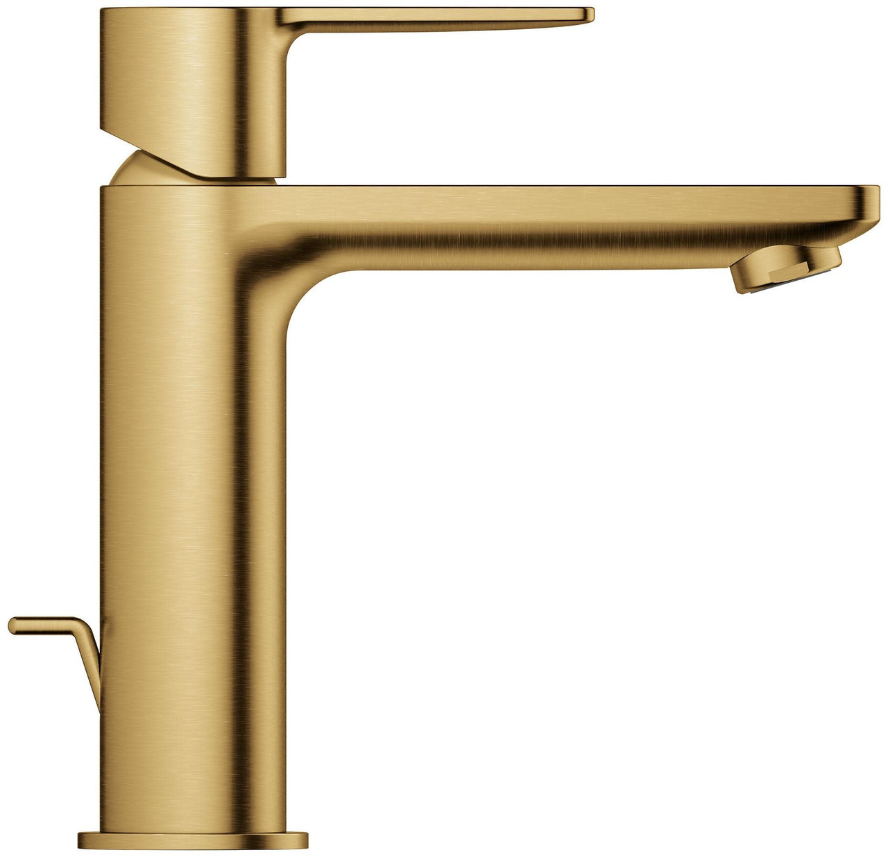 Grohe Lineare 23794243A Single Hole Single-Handle S-Size Bathroom Faucet 1.2 GPM in Matte Black