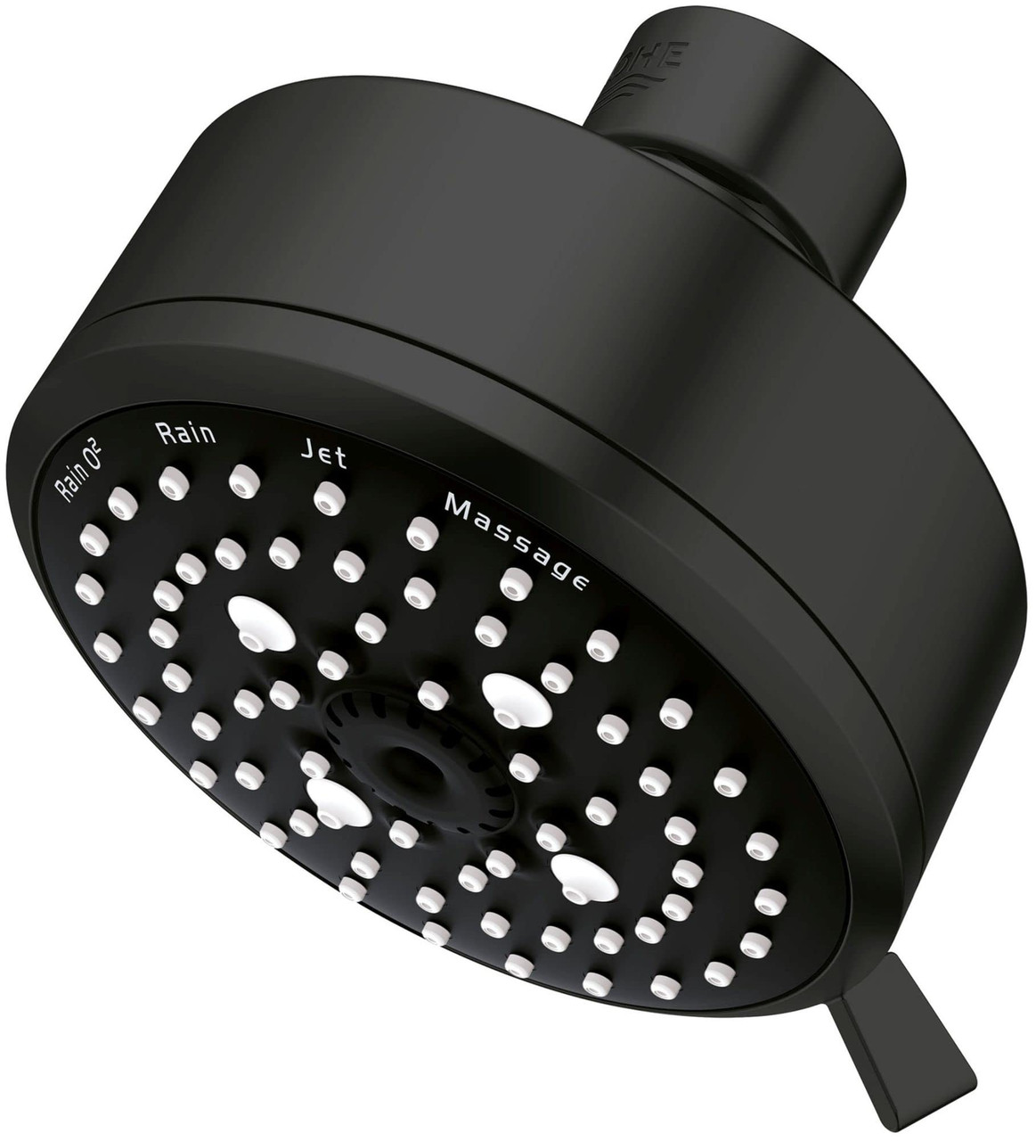 Grohe Tempesta 26043GN1 100 Shower Head, 4" - 4 Sprays, 1.75 gpm in Grohe Brushed Cool Sunrise