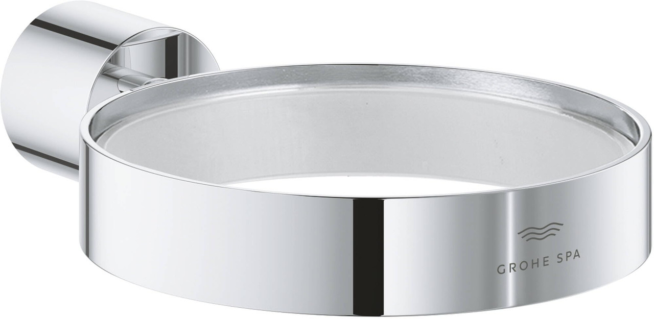 Grohe Atrio 40885000 Holder For Glass, Soap Dish Or Soap Dispenser in Grohe Chrome