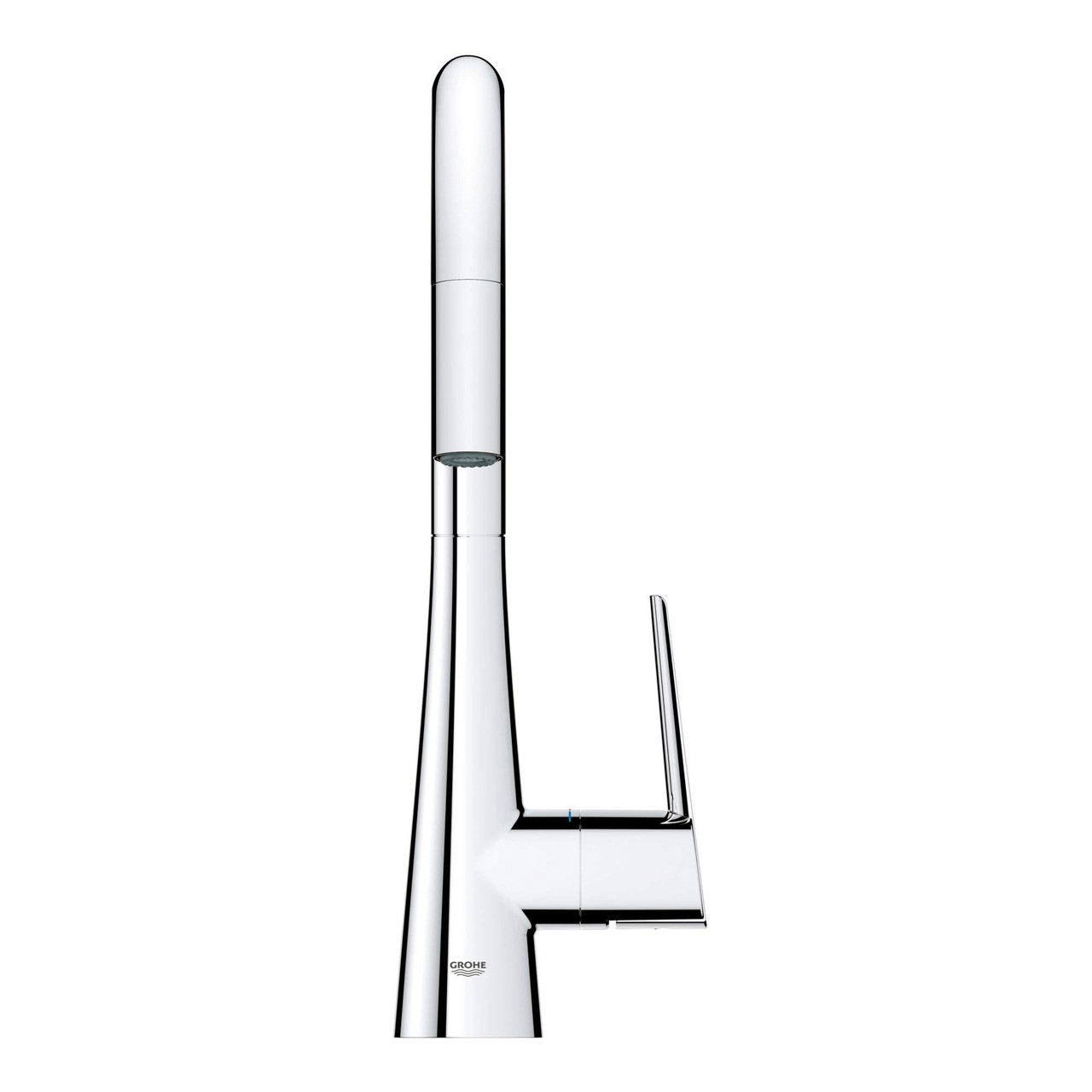 Grohe Zedra 32283003 Single-Handle Pull Down Dual Spray Prep Faucet 1.75 GPM in Grohe Chrome