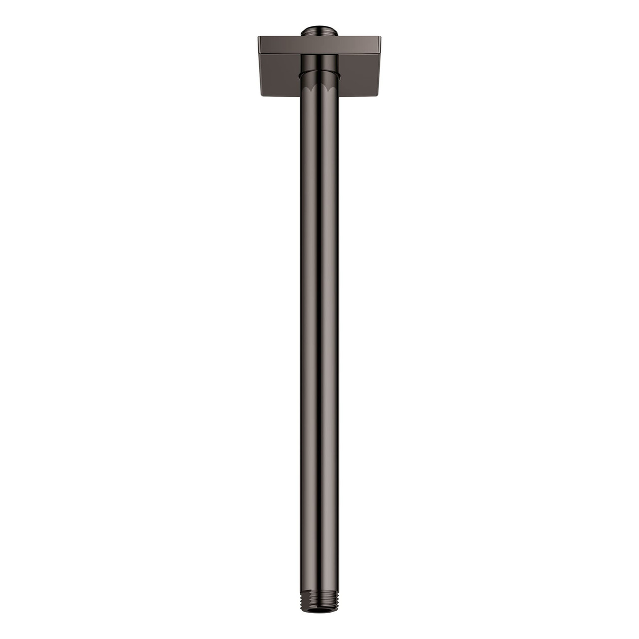Grohe Rainshower 27487A00 12" Ceiling Shower Arm With Square Flange in Grohe Hard Graphite