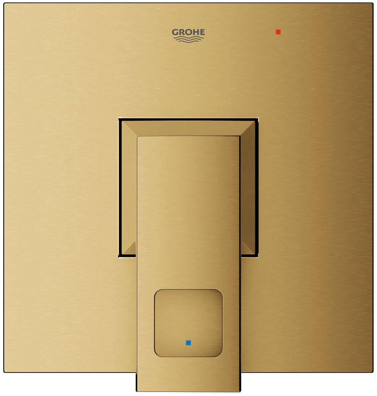 Grohe Eurocube 144692430 Pressure Balance Valve Trim with Cartridge in Matte Black