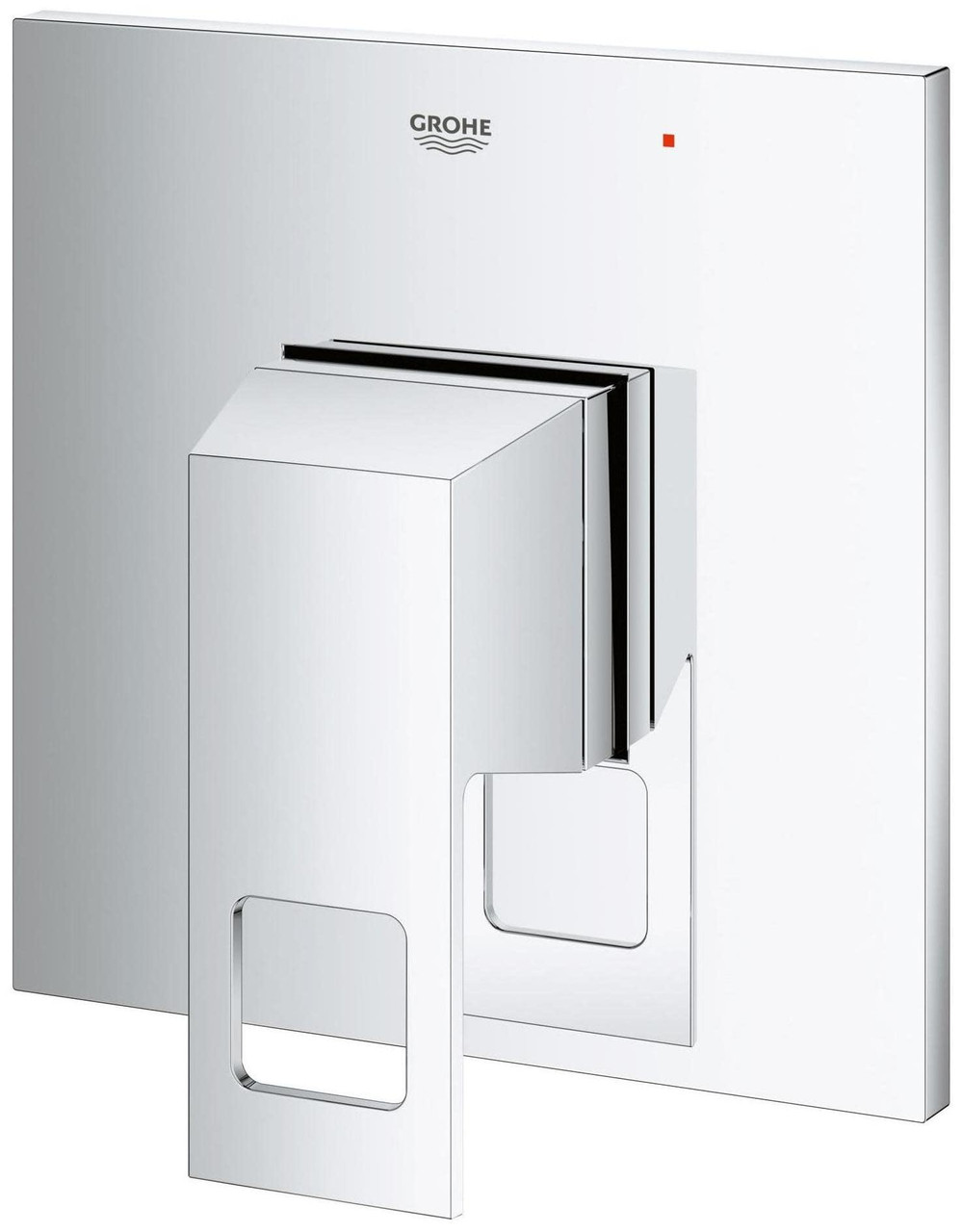 Grohe Eurocube 144692430 Pressure Balance Valve Trim with Cartridge in Matte Black