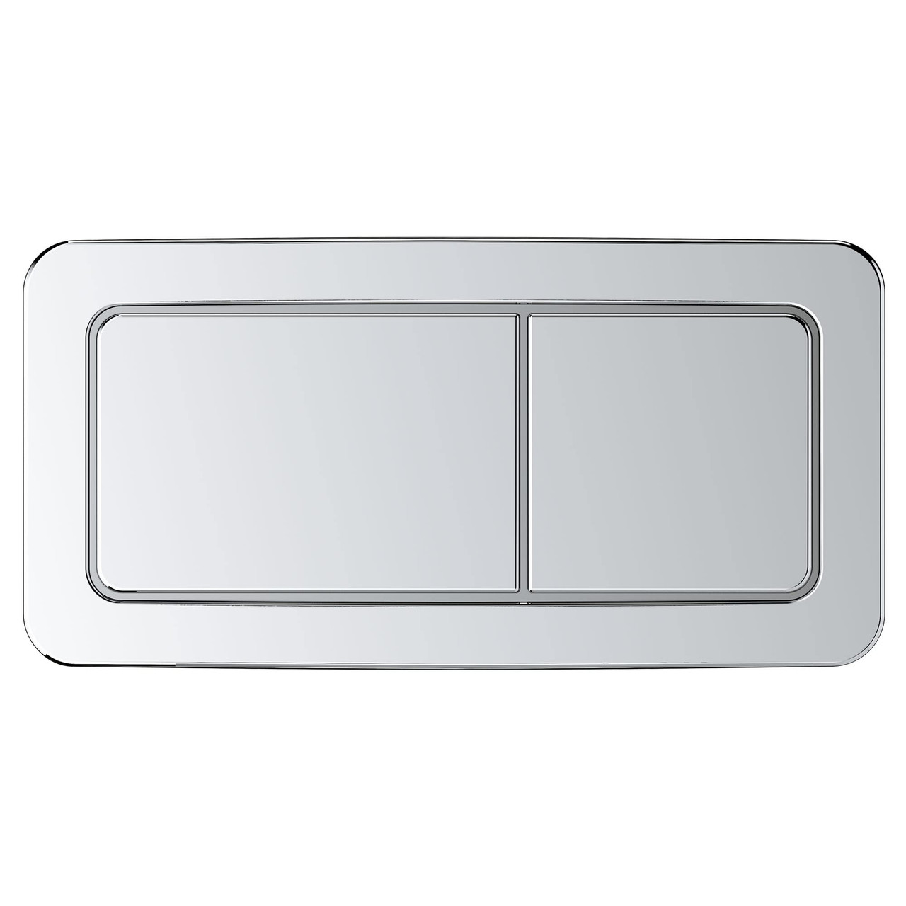 Grohe Eurocube 49127000 Dual Flush Actuator in Grohe Chrome