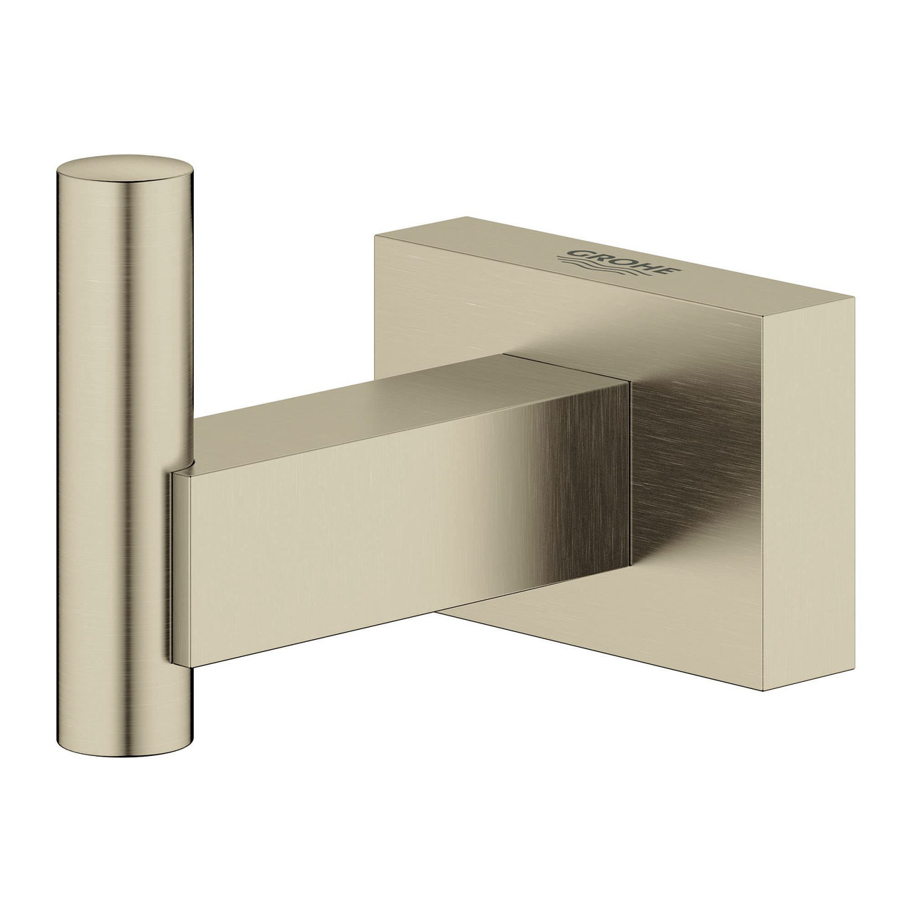 Grohe Essentials Cube 40511EN1 Robe Hook in Grohe Brushed Nickel