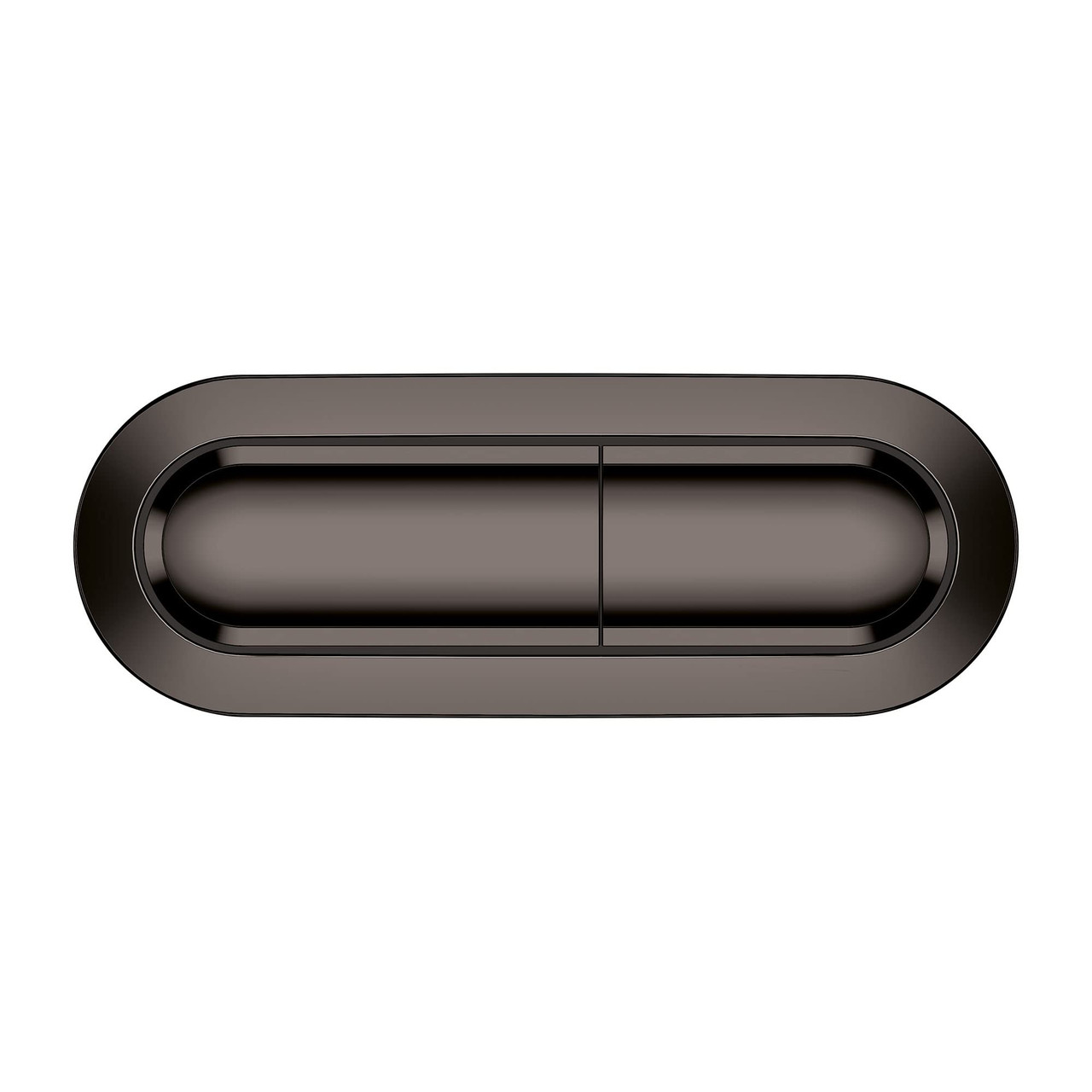 Grohe Essence 49138A00 Essence Dual Flush Actuator in Grohe Hard Graphite