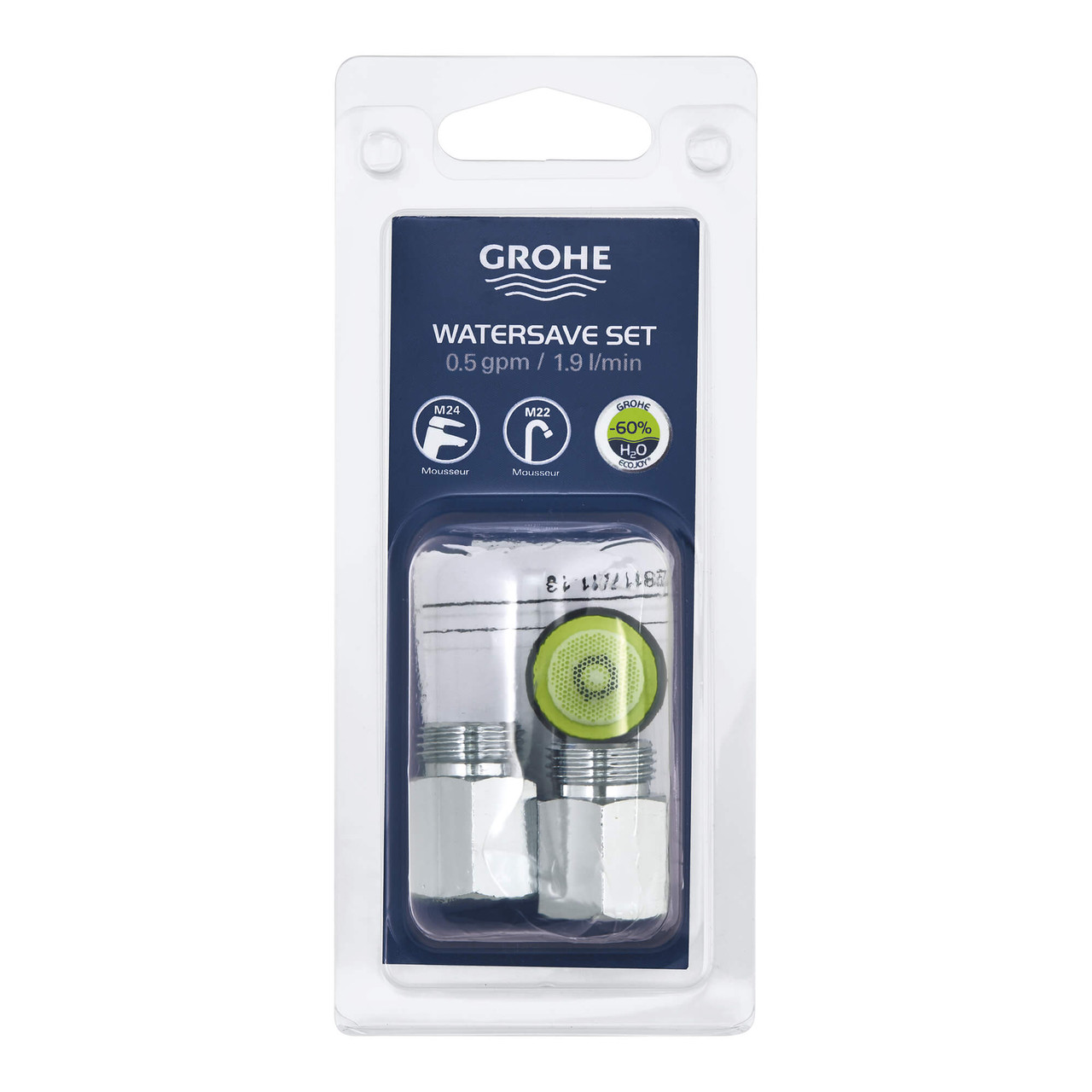 Grohe Repair Parts 48190000 Low Solution Kit in Grohe Chrome