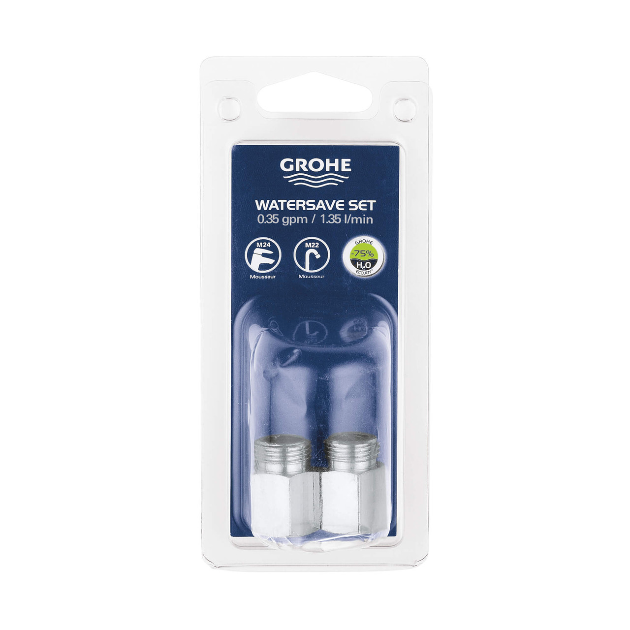Grohe Repair Parts 48191000 Water-Saving Kit 1,35L - 0.35GPM in Grohe Chrome