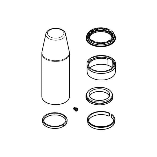Grohe Repair Parts 46429K00 Seal Kit in Grohe Black