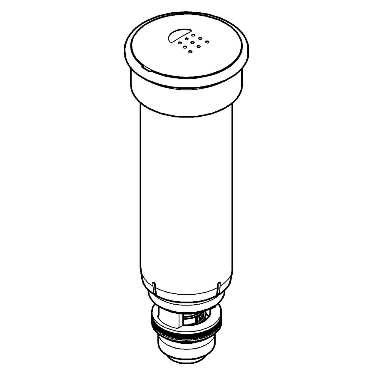 Grohe Repair Parts 46485000 Diverter Knob in Grohe Chrome