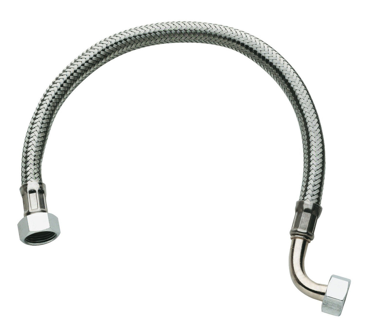 Grohe Repair Parts 45704000 Flexible Connection Hose in Grohe Chrome