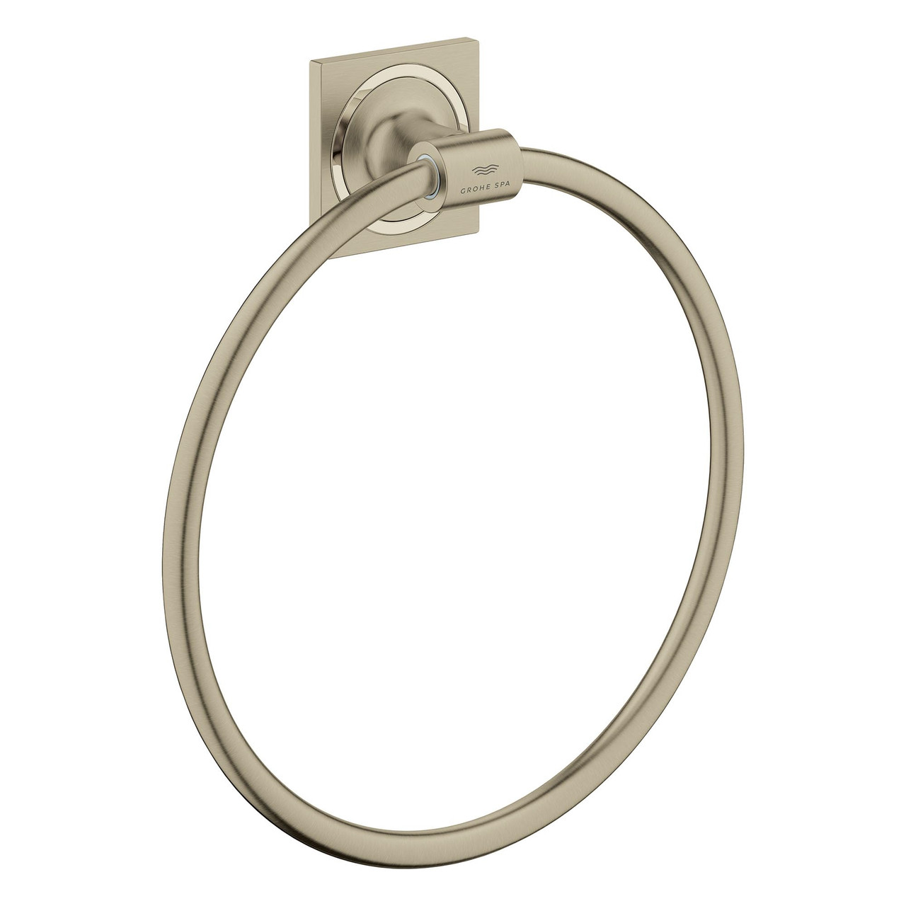 Grohe Allure 40339EN1 Allure Towel Ring in Grohe Brushed Nickel