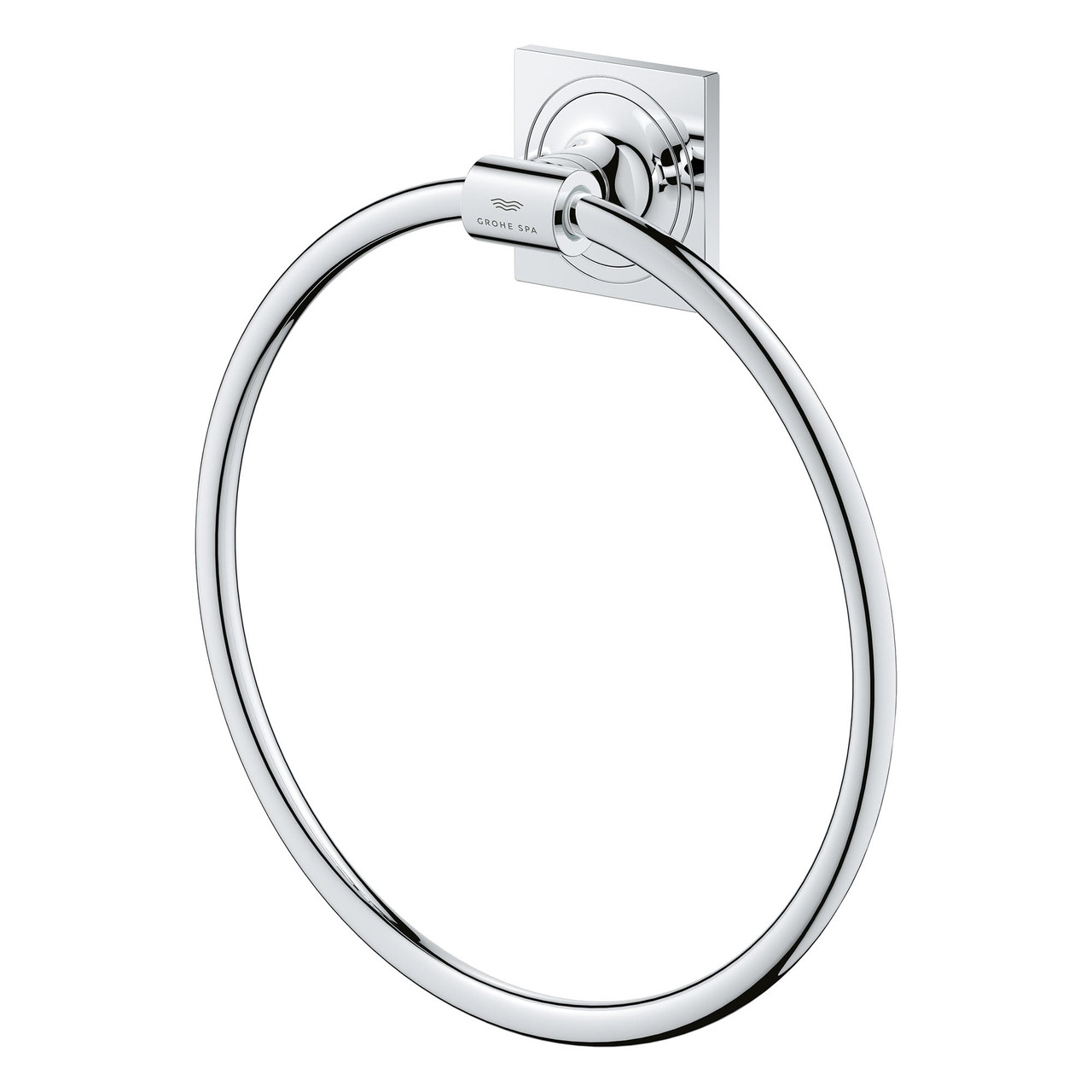 Grohe Allure 40339EN1 Allure Towel Ring in Grohe Brushed Nickel