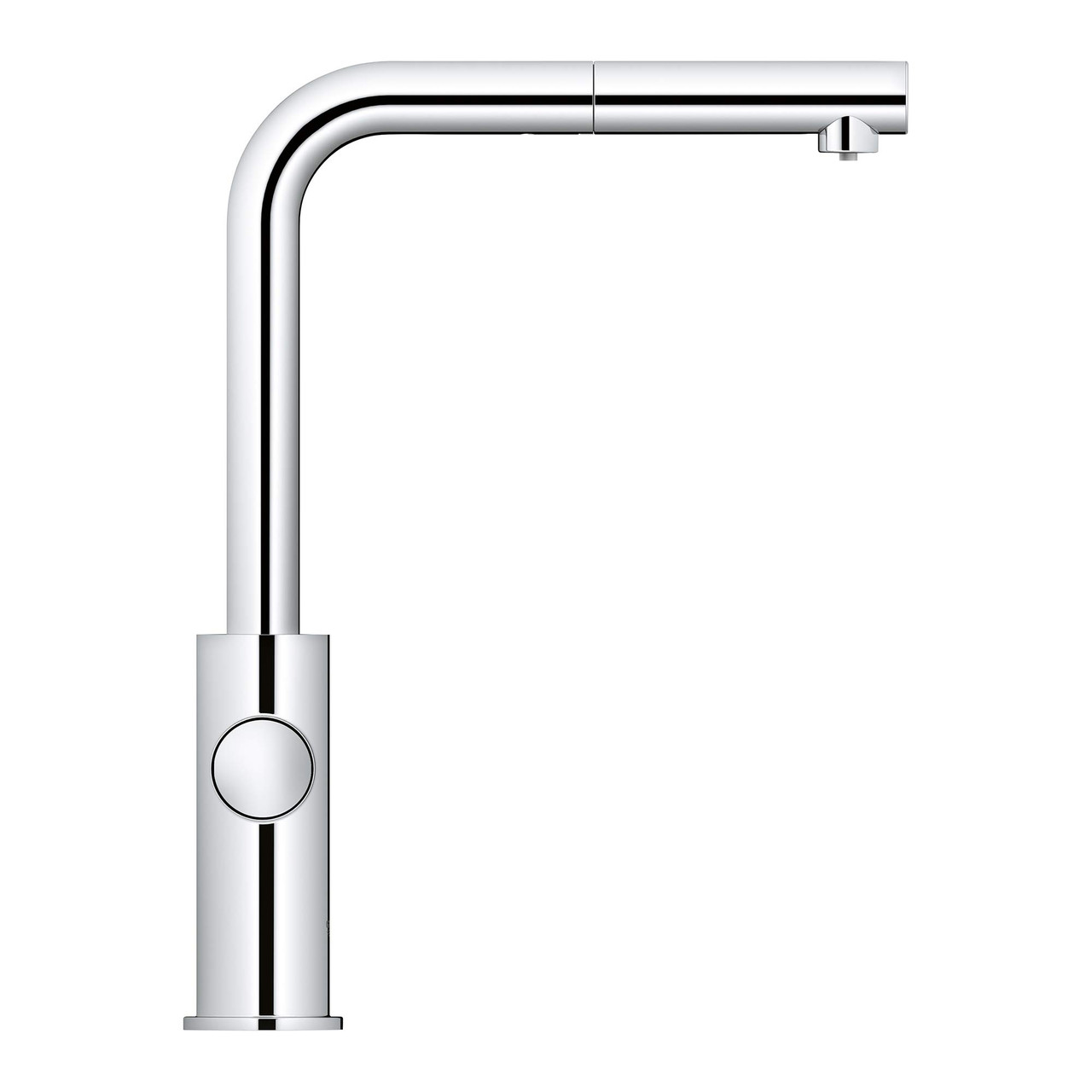 Grohe Blue 31608002 Single-Handle Pull-Out Kitchen Faucet Single Spray 1.75 GPM With Chilled & Sparkling Water in Grohe Chrome