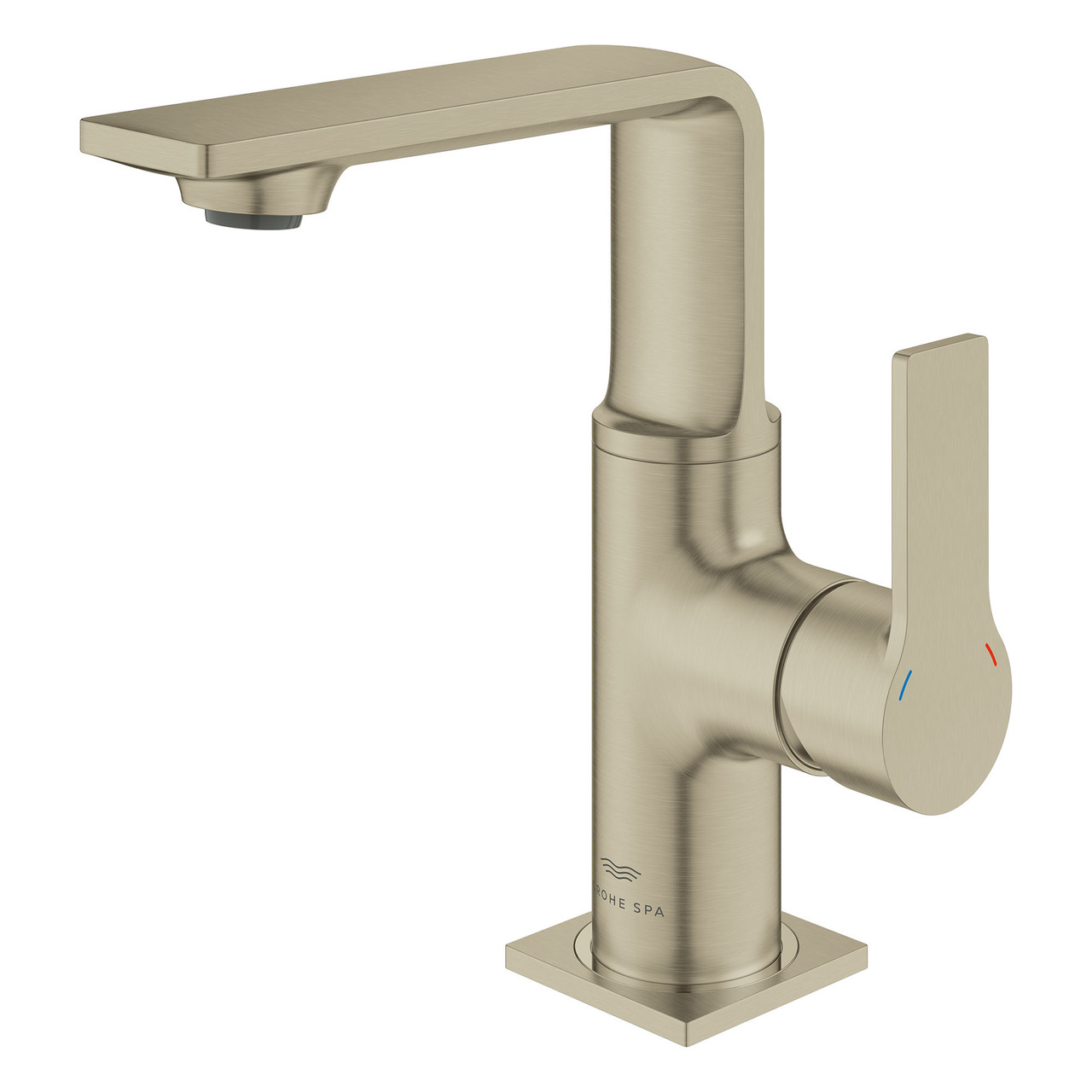 Grohe Allure 23857EN1 Allure Single-Hole Single-Handle M-Size Bathroom Faucet 1.2 GPM in Grohe Brushed Nickel