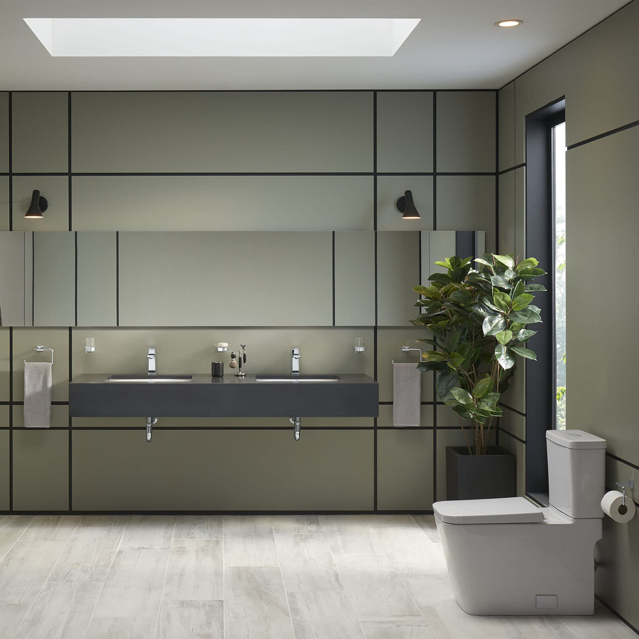 Grohe Eurocube 39660000 Under Counter 21" Bathroom Sink in Grohe Alpine White