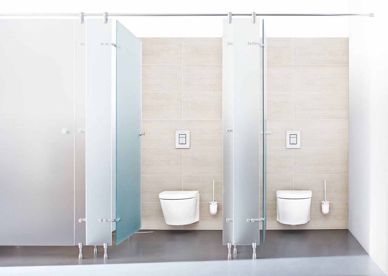 Grohe Skate 38732SD0 Wall Plate in Grohe Stainless Steel, Brushed