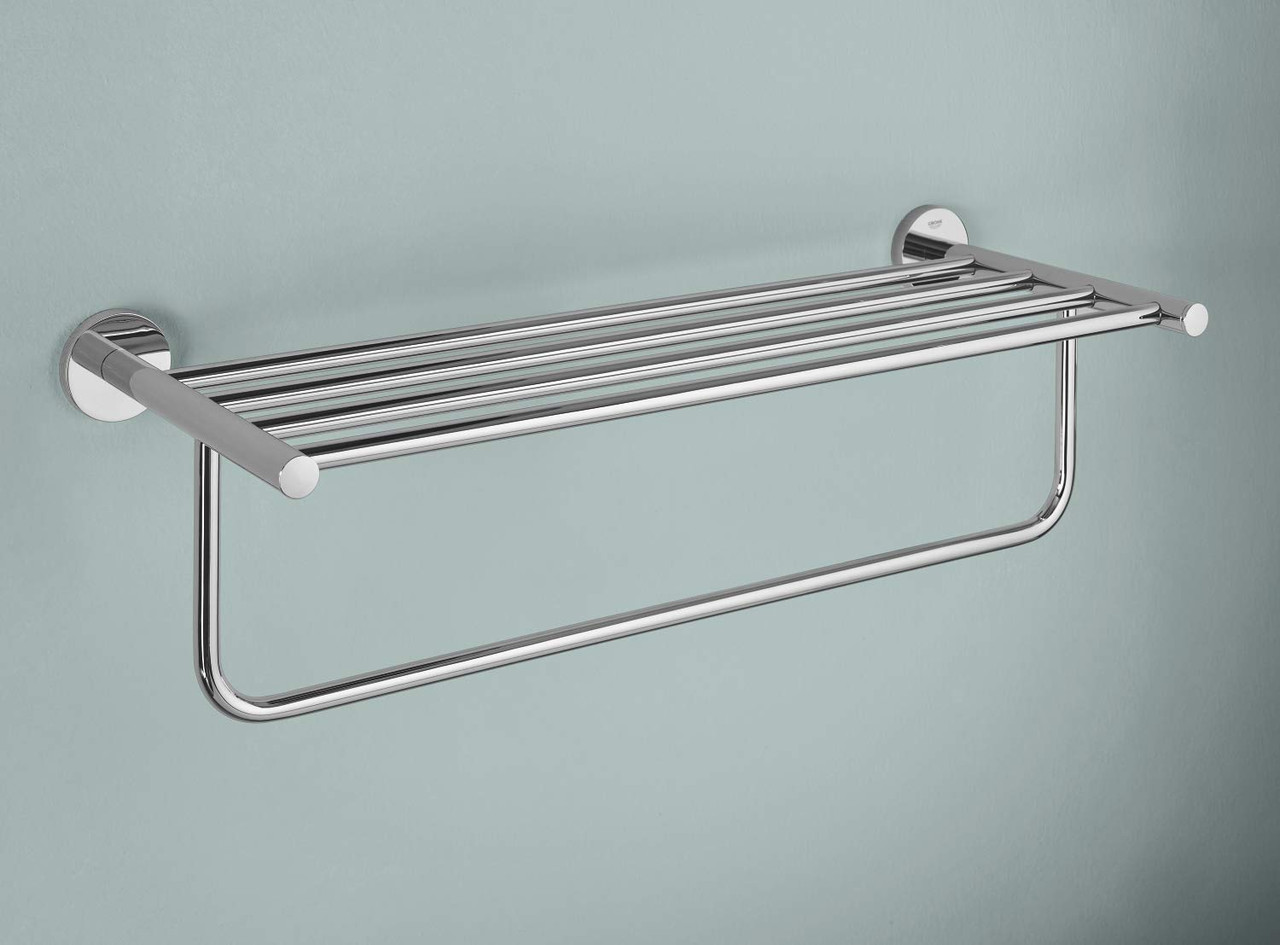 Grohe Baucosmopolitan 40462001 22 1/4" Multi-Towel Rack in Grohe Chrome