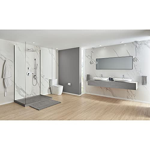 Grohe Essence 39669000 Wall Mount 27" Bathroom Sink, 1-hole in Grohe Alpine White