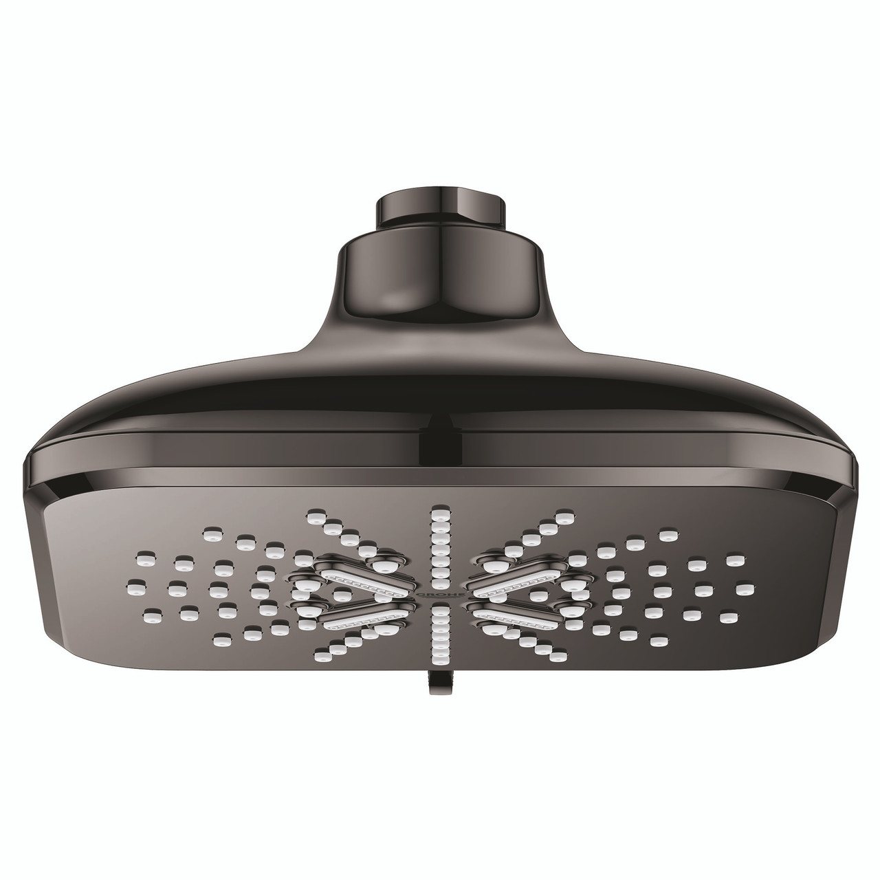 Grohe Rainshower 26797A00 Shower Head, 6-1/2" - 3 Sprays, 1.75gpm in Grohe Hard Graphite