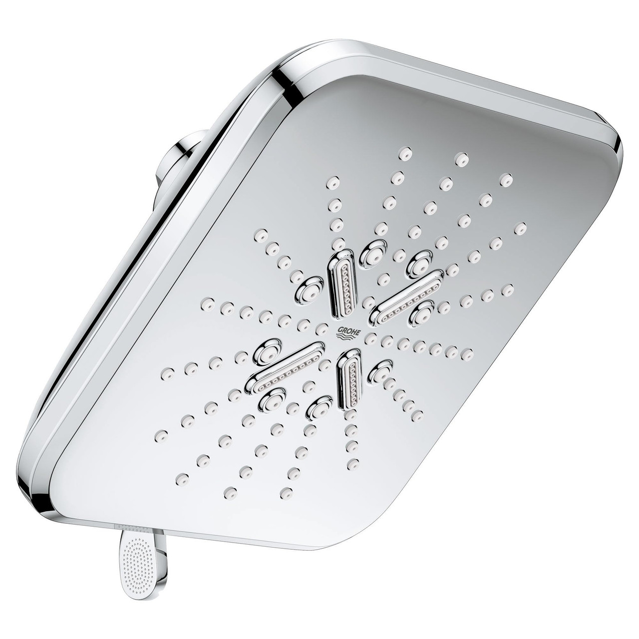 Grohe Rainshower 26797000 Shower Head, 6-1/2" - 3 Sprays, 1.75gpm in Grohe Chrome