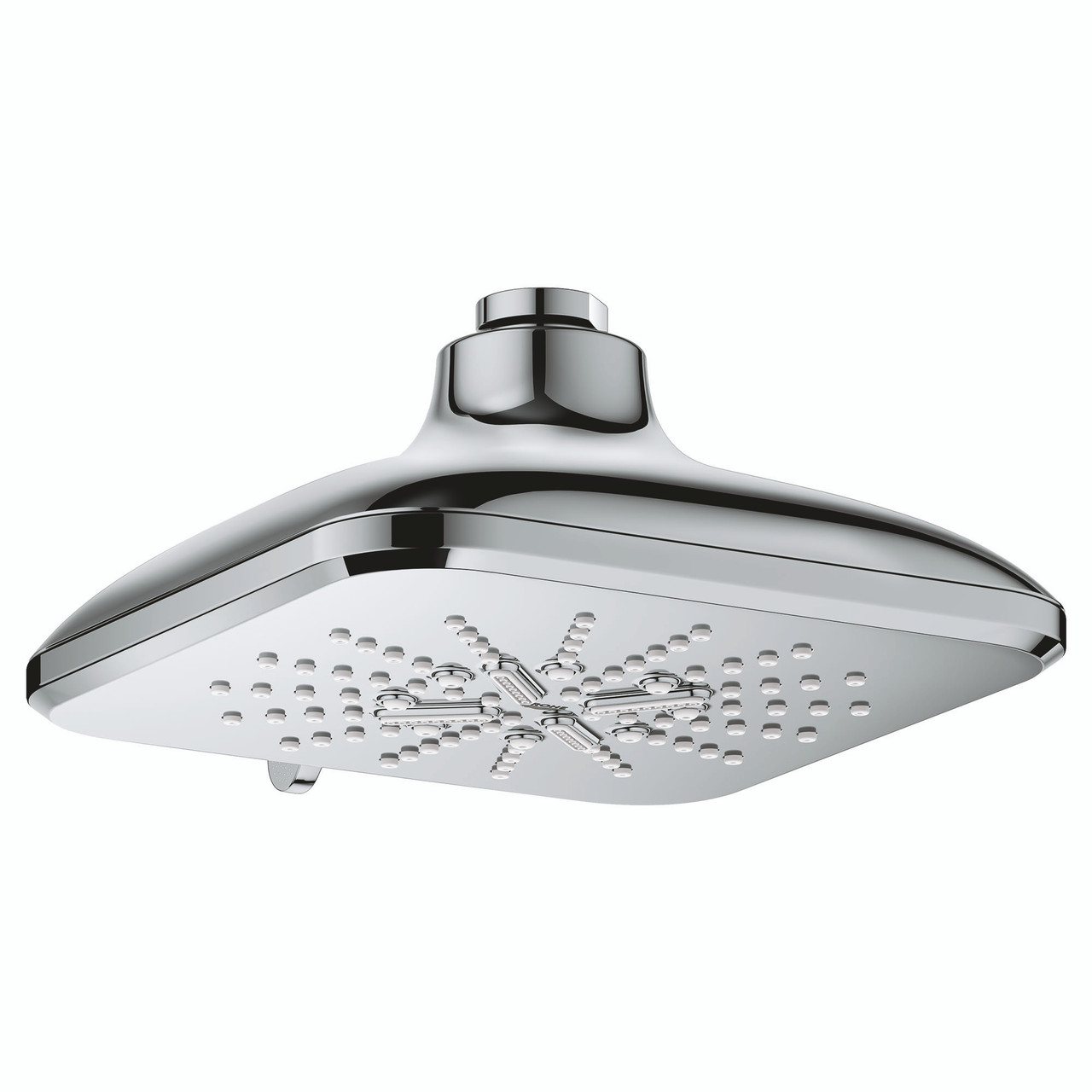 Grohe Rainshower 26797000 Shower Head, 6-1/2" - 3 Sprays, 1.75gpm in Grohe Chrome