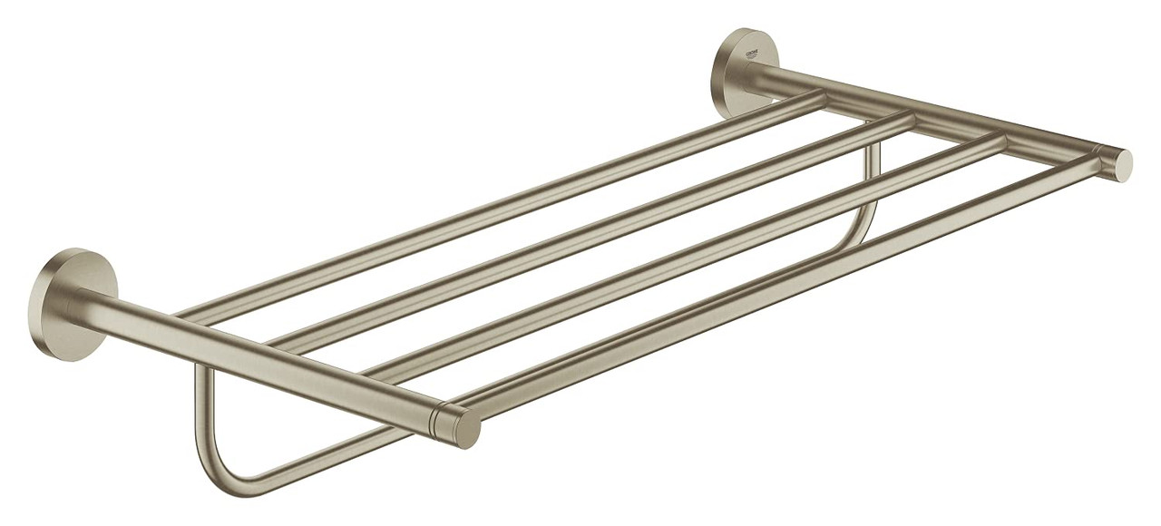 Grohe Essentials 40800EN1 18" Multi Towel Bar in Brushed Nickel