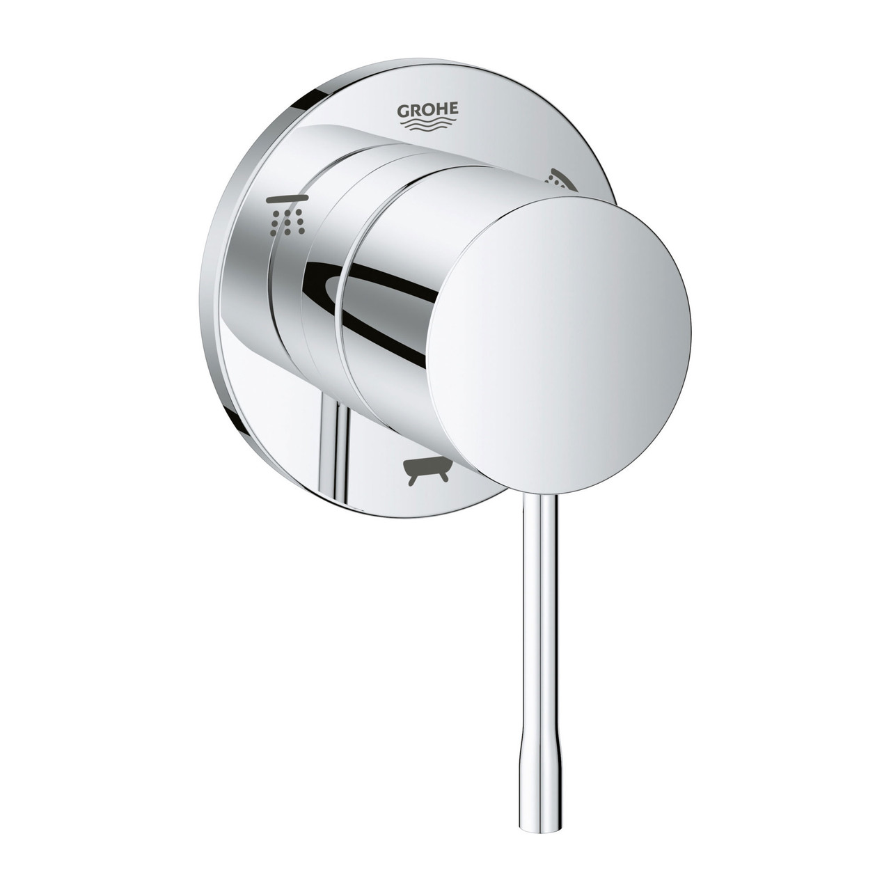 Grohe Essence 29203001 3-Way Diverter Trim in Grohe Chrome