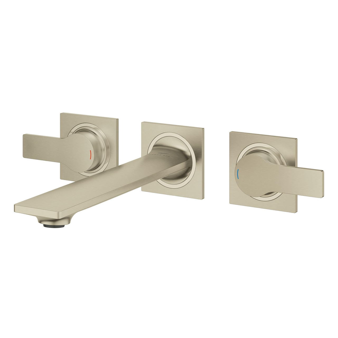 Grohe Allure 20586001 Allure 2-Handle Wall Mount Faucet 1.2 GPM in Grohe Chrome