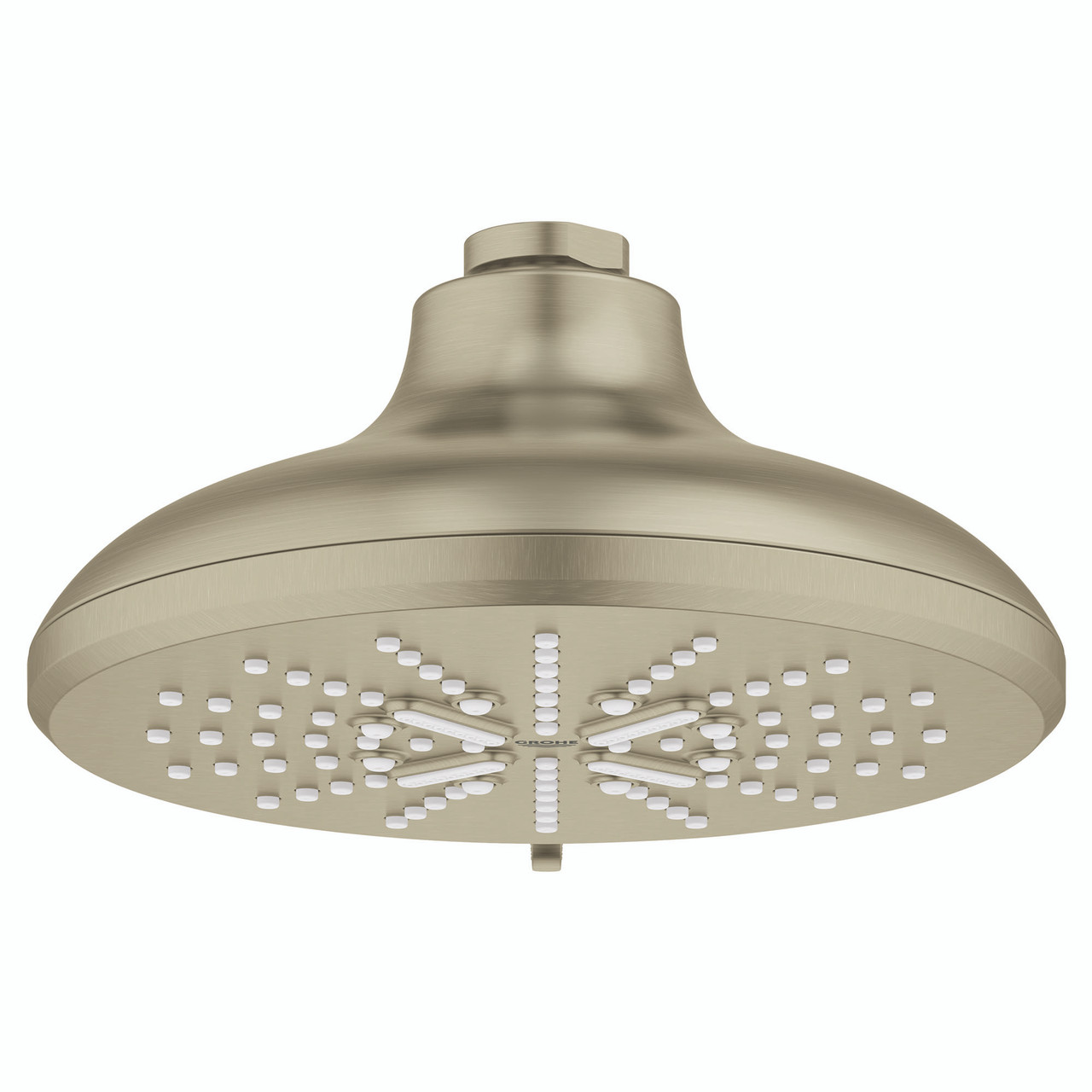 Grohe Rainshower 26789EN0 Shower Head, 6-1/2" - 3 Sprays, 1.75gpm in Grohe Brushed Nickel