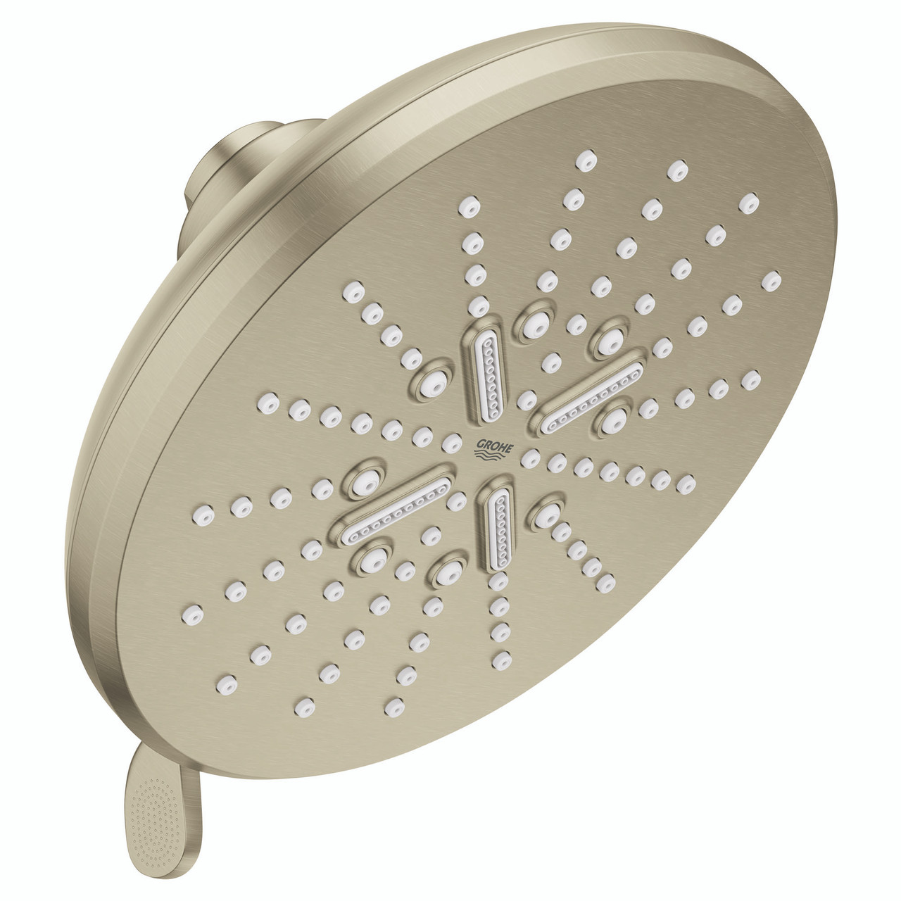 Grohe Rainshower 26789EN0 Shower Head, 6-1/2" - 3 Sprays, 1.75gpm in Grohe Brushed Nickel