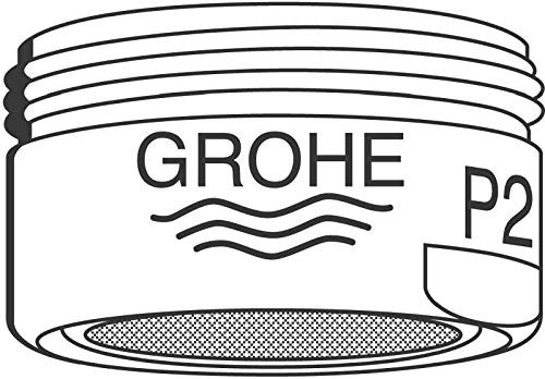 Grohe Repair Parts 13959000 Flow Straightener in Grohe Chrome