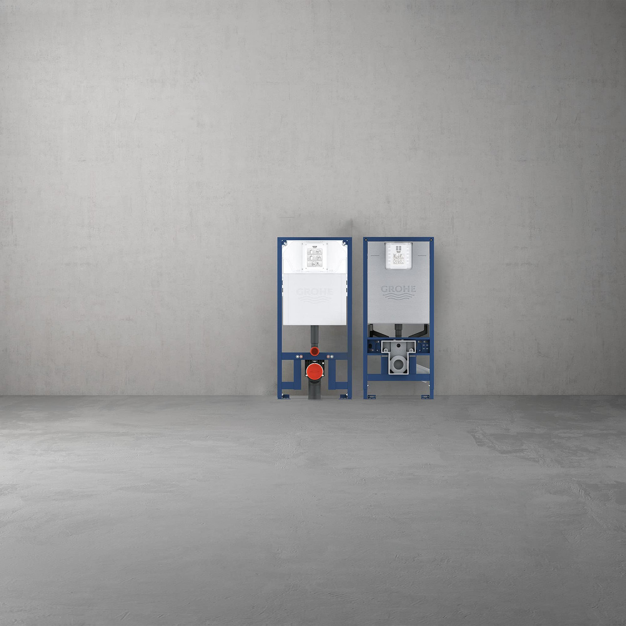 Grohe Rapid Sl 39688000 Rapid SL Slim 2" x 4" In-Wall Carrier for Toilet