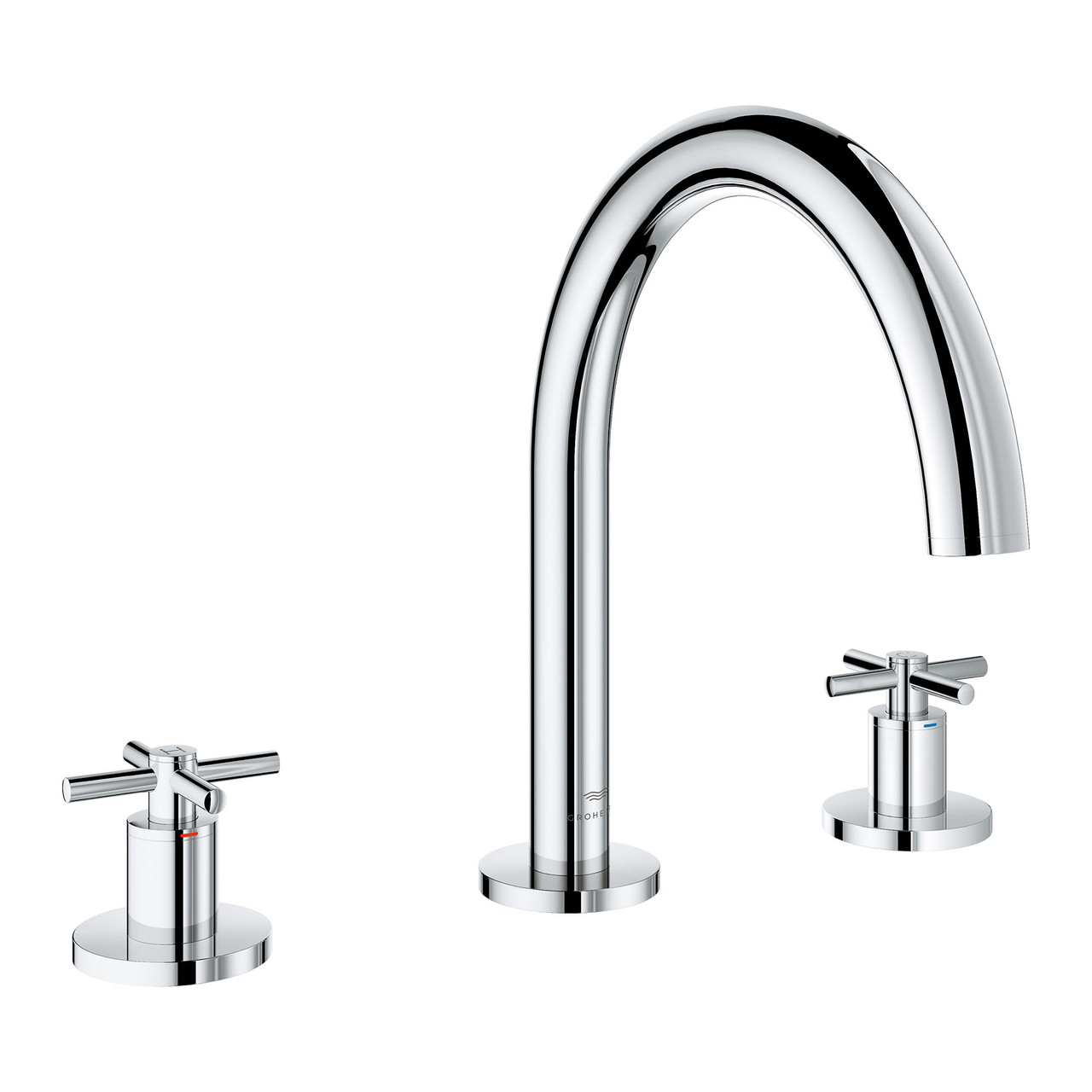 Grohe Atrio 25273000 3-Hole 2-Handle Deck Mount Roman Tub Faucet in Grohe Chrome