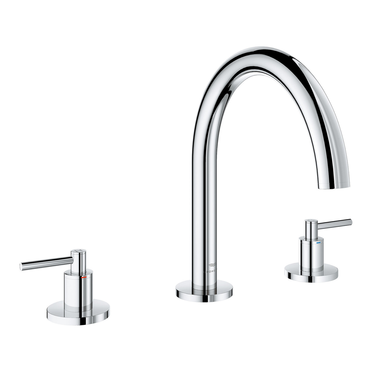 Grohe Atrio 25273000 3-Hole 2-Handle Deck Mount Roman Tub Faucet in Grohe Chrome