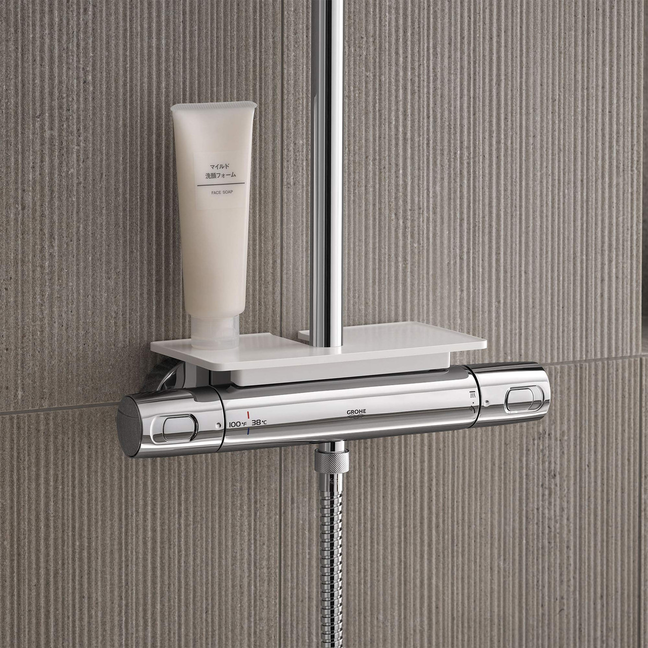 Grohe Euphoria 26128002 260 CoolTouch Thermostatic Shower System, 1.75 gpm in Grohe Chrome