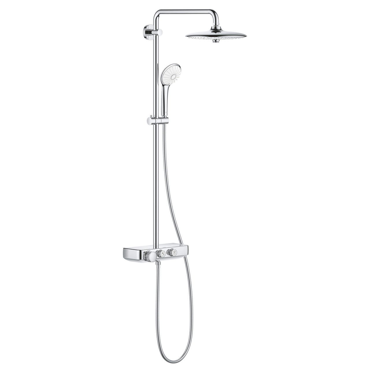 Grohe Euphoria 26511000 Thermostatic Shower System in Grohe Chrome