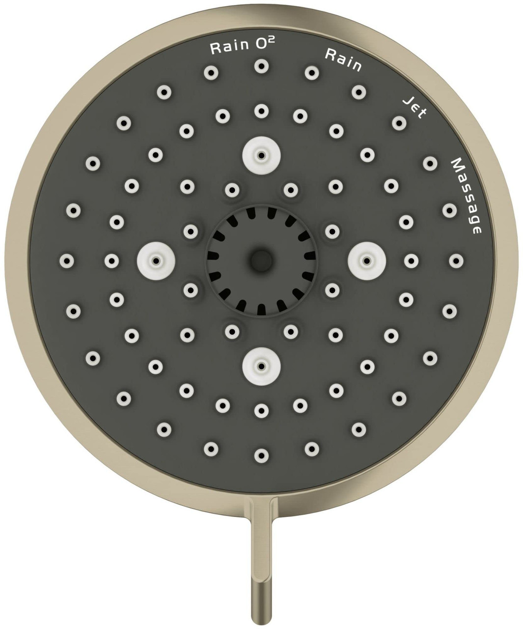 Grohe Tempesta 26043001 100 Shower Head, 4" - 4 Sprays, 1.75 gpm in Grohe Chrome