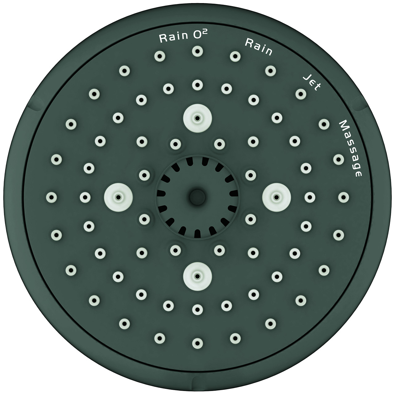 Grohe Tempesta 26044001 100 Shower Head, 4" - 4 Sprays, 1.75 gpm in Grohe Chrome