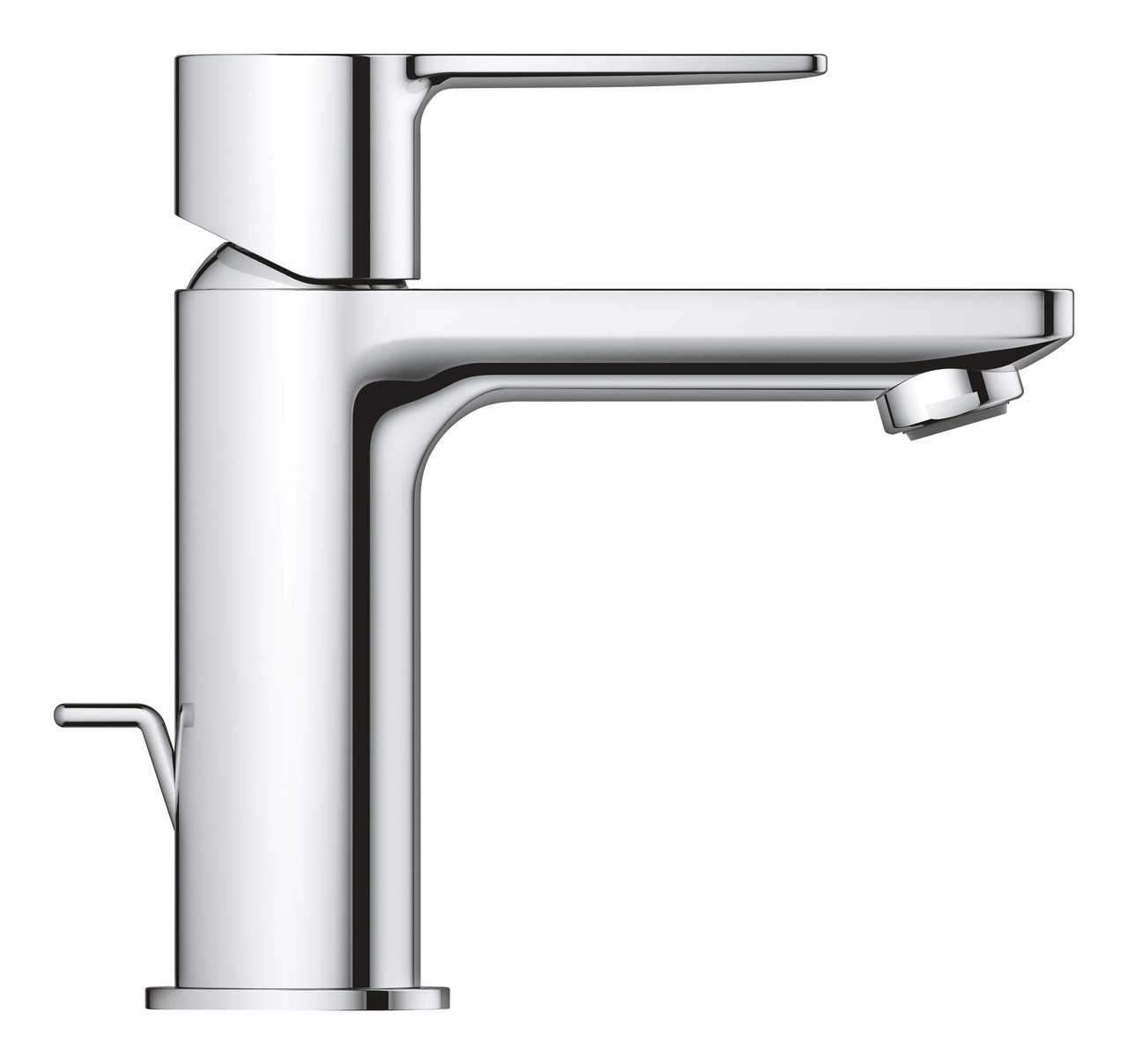 Grohe Lineare 2382400A Single Hole Single-Handle XS-Size Bathroom Faucet 1.2 GPM in Grohe Chrome
